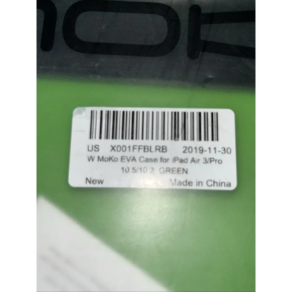 Moko Kids EVA Case/Cover For Ipad Air 3 10.5 10.2‎ Shockproof, Green